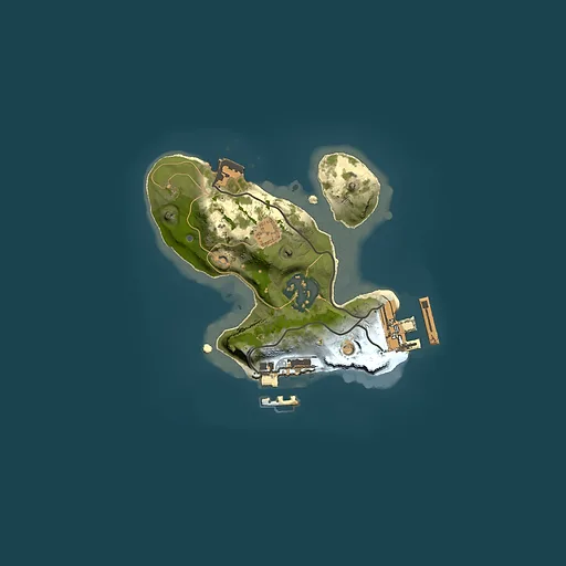 Rust map seed 1636594827, 1500x1500m top-down preview