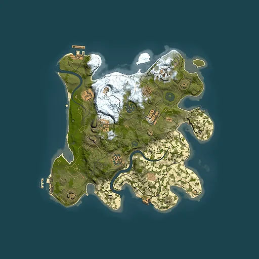 Rust map seed 547744312, 3000x3000m top-down preview