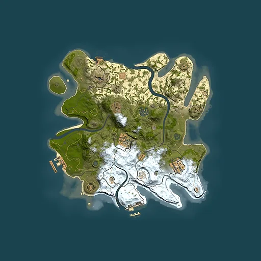 Rust map seed 1527089871, 3000x3000m top-down preview