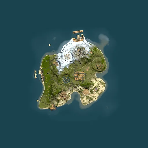 Rust map seed 1919223122, 2000x2000m top-down preview