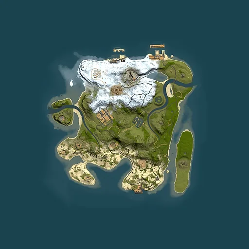 Rust map seed 259083896, 2500x2500m top-down preview