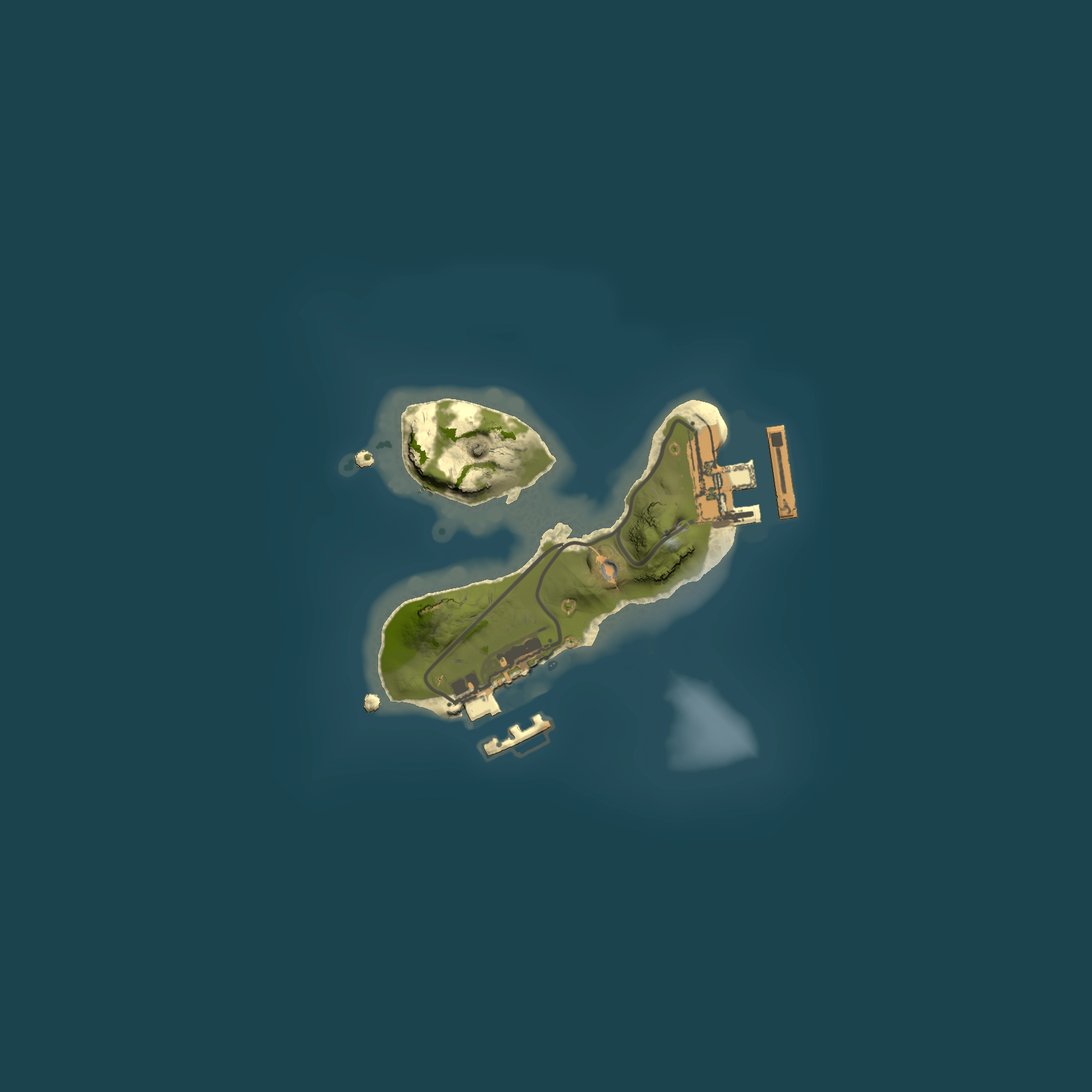 Full top-down render of Rust map seed 599332500, 1500x1500m