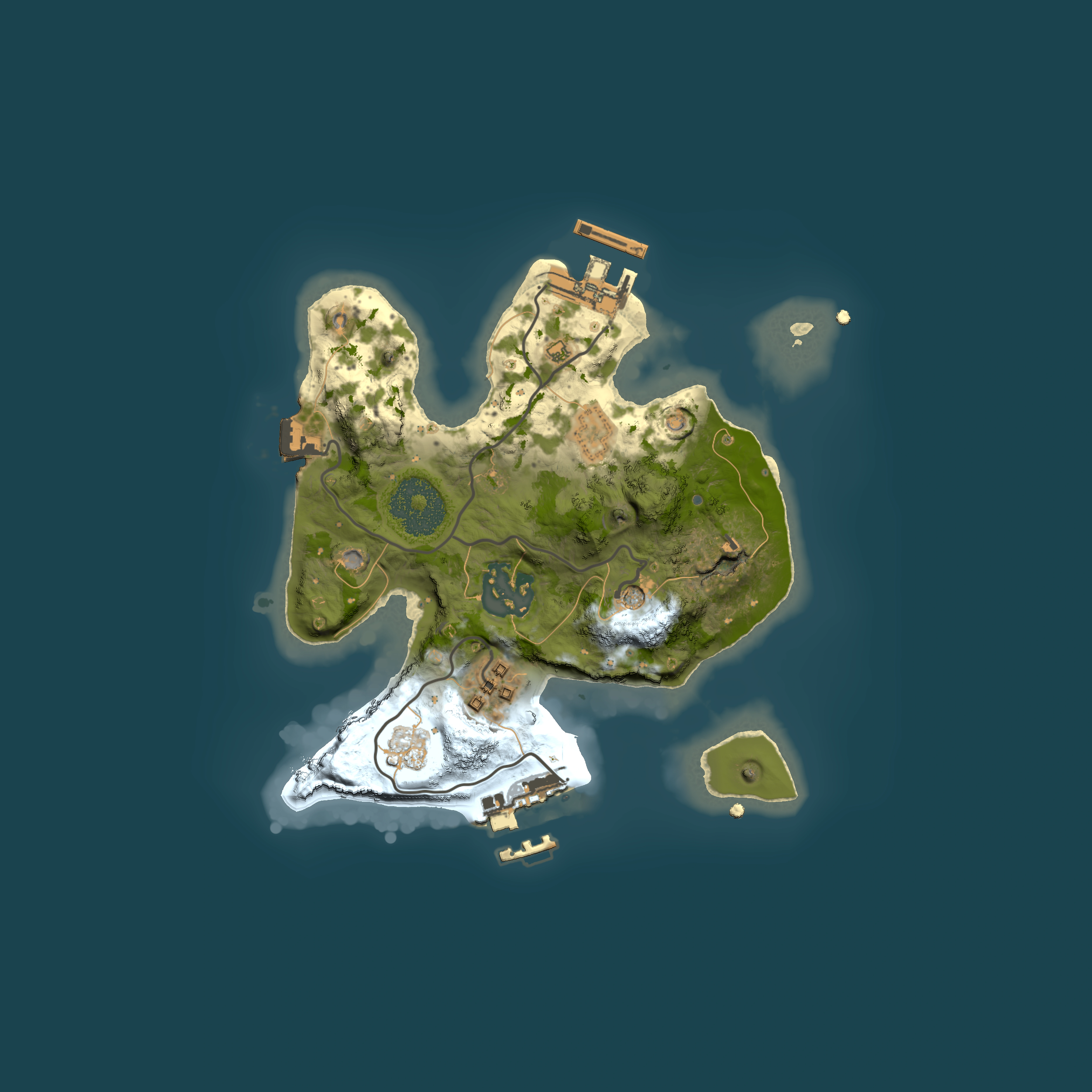 Full top-down render of Rust map seed 571250279, 2000x2000m
