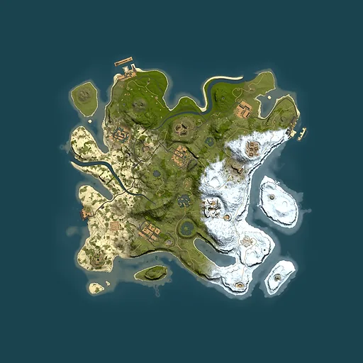 Rust map seed 1800648681, 3000x3000m top-down preview