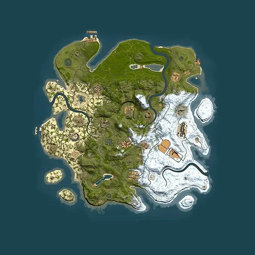 Rust map seed 1715920487, 4000x4000m top-down preview