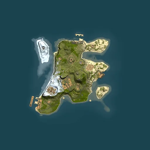 Rust map seed 152806962, 2000x2000m top-down preview