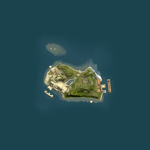 Rust map seed 521519622, 1500x1500m top-down preview