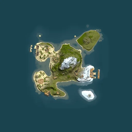 Rust map seed 611019418, 2000x2000m top-down preview