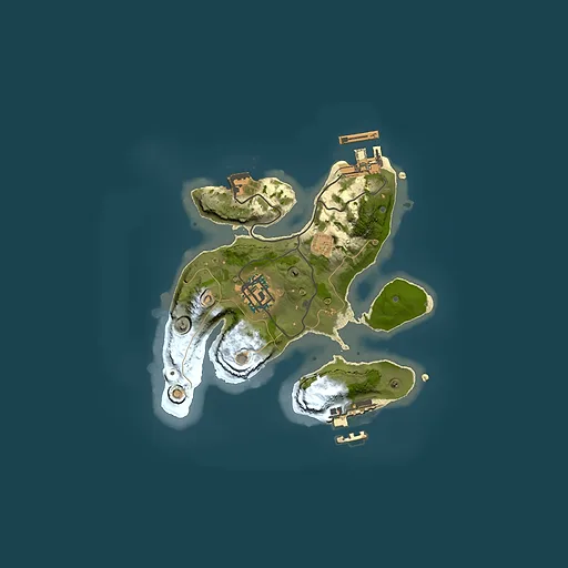 Rust map seed 386223429, 2000x2000m top-down preview