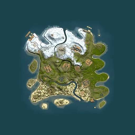 Rust map seed 1316028946, 3000x3000m top-down preview