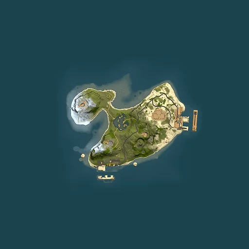 Rust map seed 845007665, 1500x1500m top-down preview