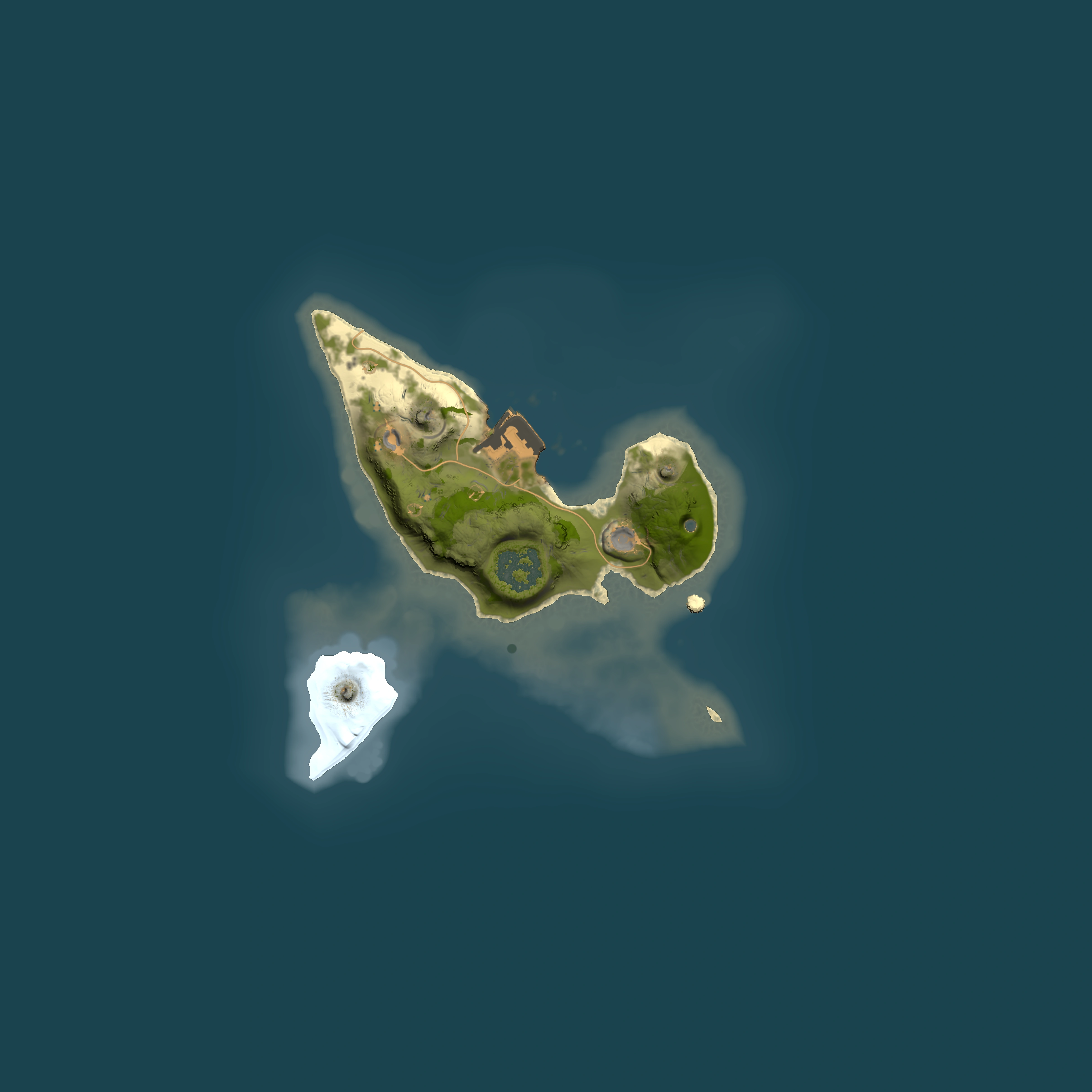 Full top-down render of Rust map seed 438879710, 1500x1500m
