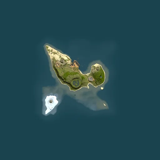 Rust map seed 438879710, 1500x1500m top-down preview