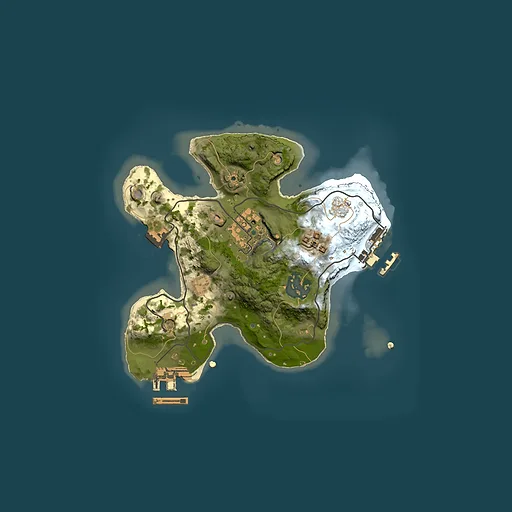 Rust map seed 936415266, 2000x2000m top-down preview
