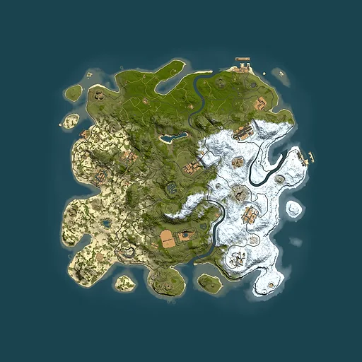 Rust map seed 1856475085, 4000x4000m top-down preview
