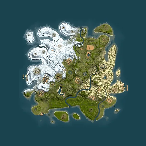 Rust map seed 871753431, 4000x4000m top-down preview