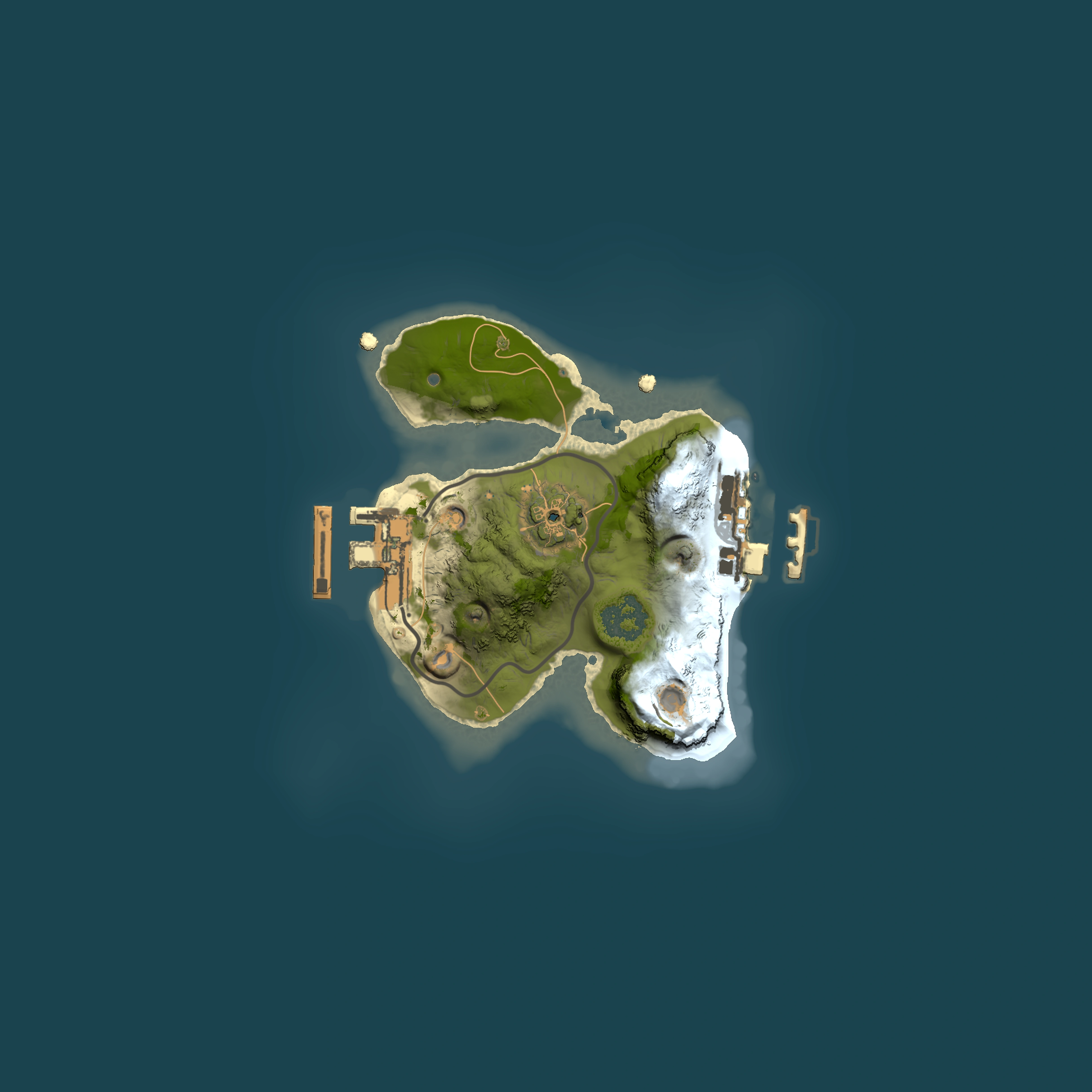 Full top-down render of Rust map seed 1030854696, 1500x1500m