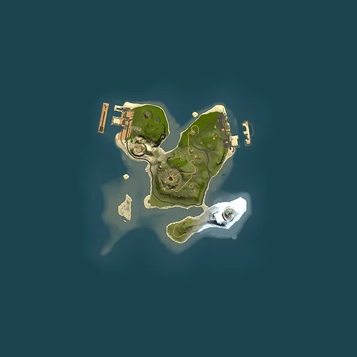 Rust map seed 2040539722, 1500x1500m top-down preview