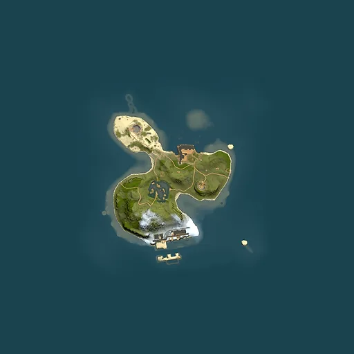 Rust map seed 33447799, 1500x1500m top-down preview