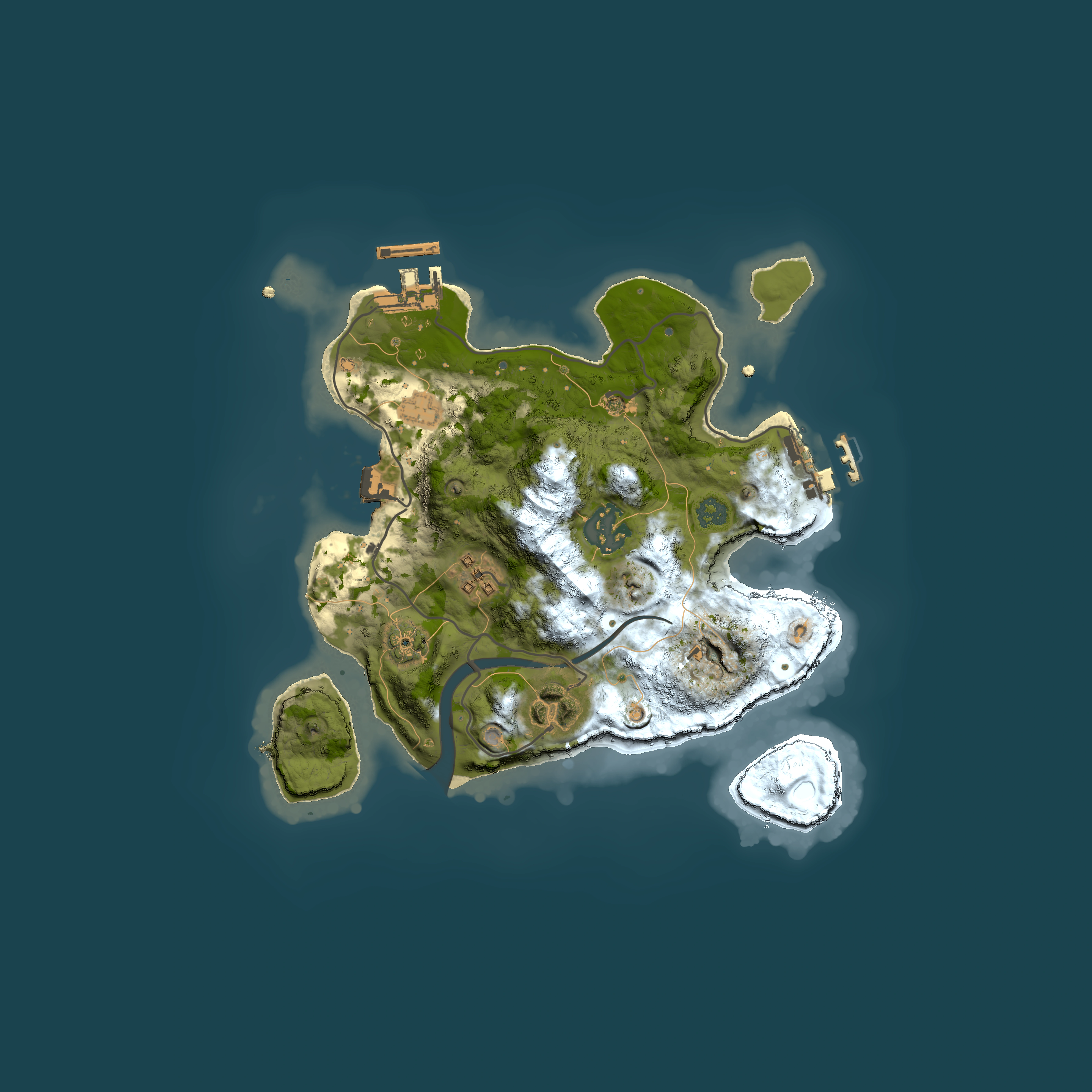 Full top-down render of Rust map seed 479728962, 2500x2500m