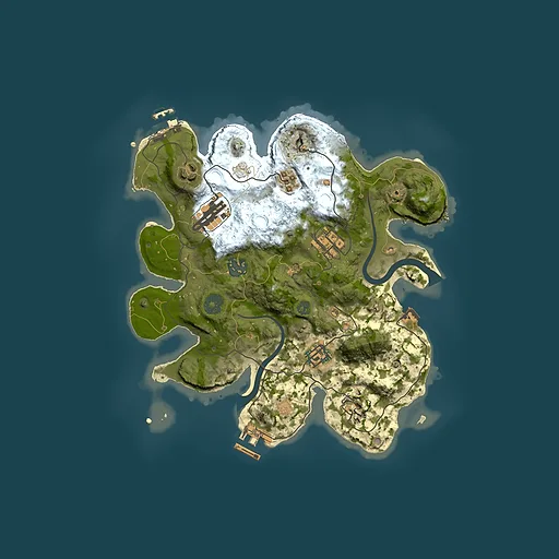 Rust map seed 473717153, 3000x3000m top-down preview