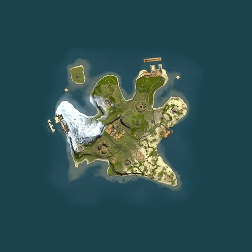 Rust map seed 1594020562, 2000x2000m top-down preview