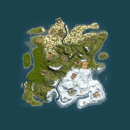 Rust map seed 982547017, 3500x3500m top-down preview