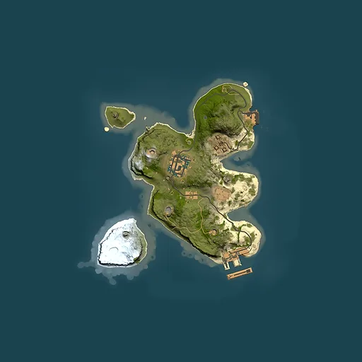 Rust map seed 1340462, 2000x2000m top-down preview