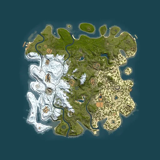 Rust map seed 1553672361, 4500x4500m top-down preview