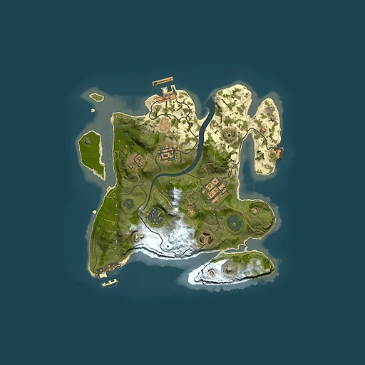 Rust map seed 1502761860, 2500x2500m top-down preview