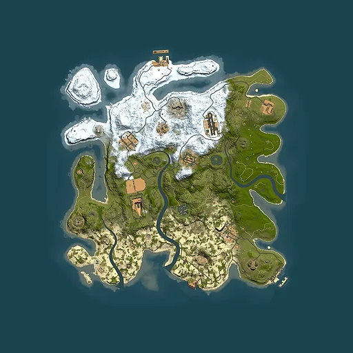 Rust map seed 1953257556, 3500x3500m top-down preview