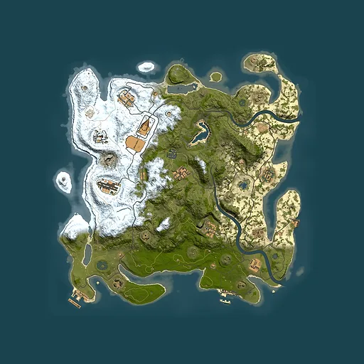 Rust map seed 651611041, 4000x4000m top-down preview