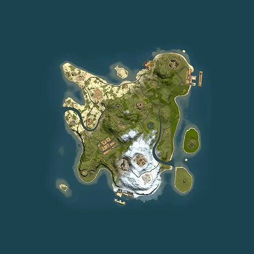Rust map seed 1652188738, 2500x2500m top-down preview