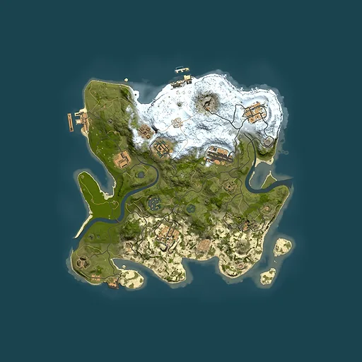 Rust map seed 1775378756, 3000x3000m top-down preview