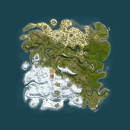 Rust map seed 1899670931, 4500x4500m top-down preview