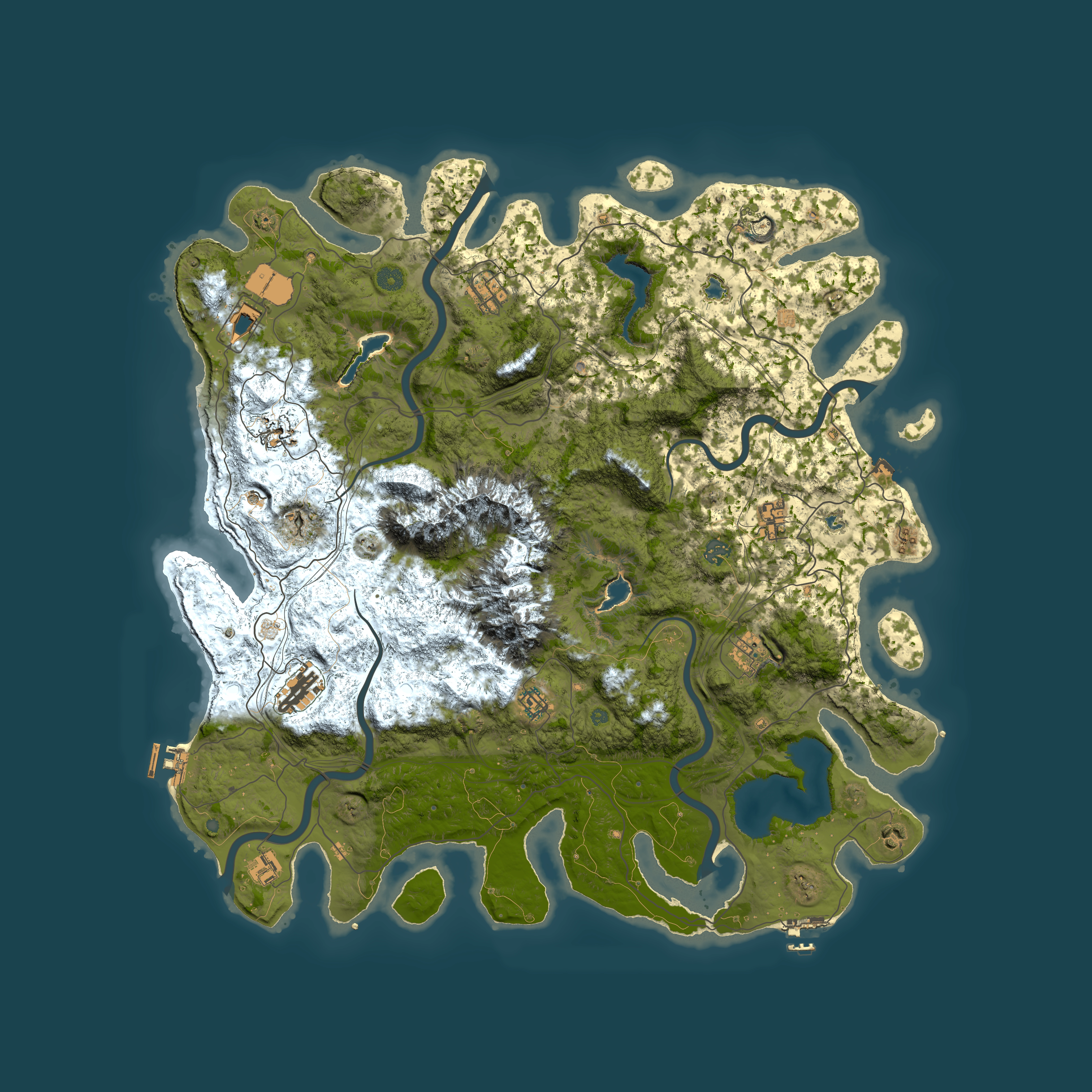 Full top-down render of Rust map seed 602788128, 5000x5000m
