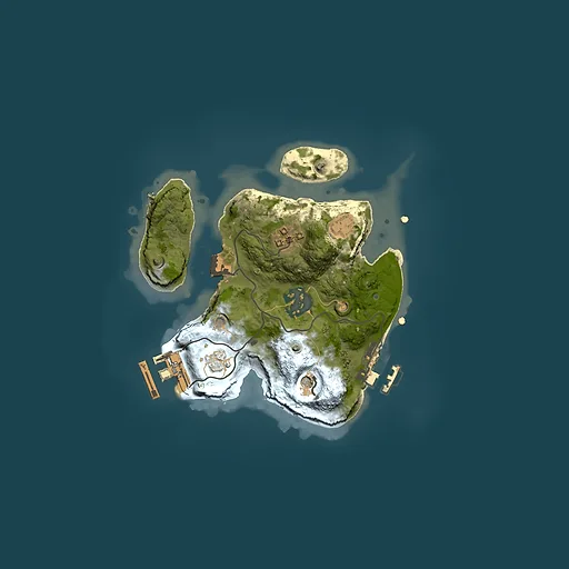 Rust map seed 684166681, 2000x2000m top-down preview
