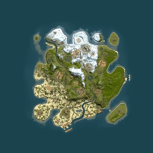 Rust map seed 2120717751, 3000x3000m top-down preview
