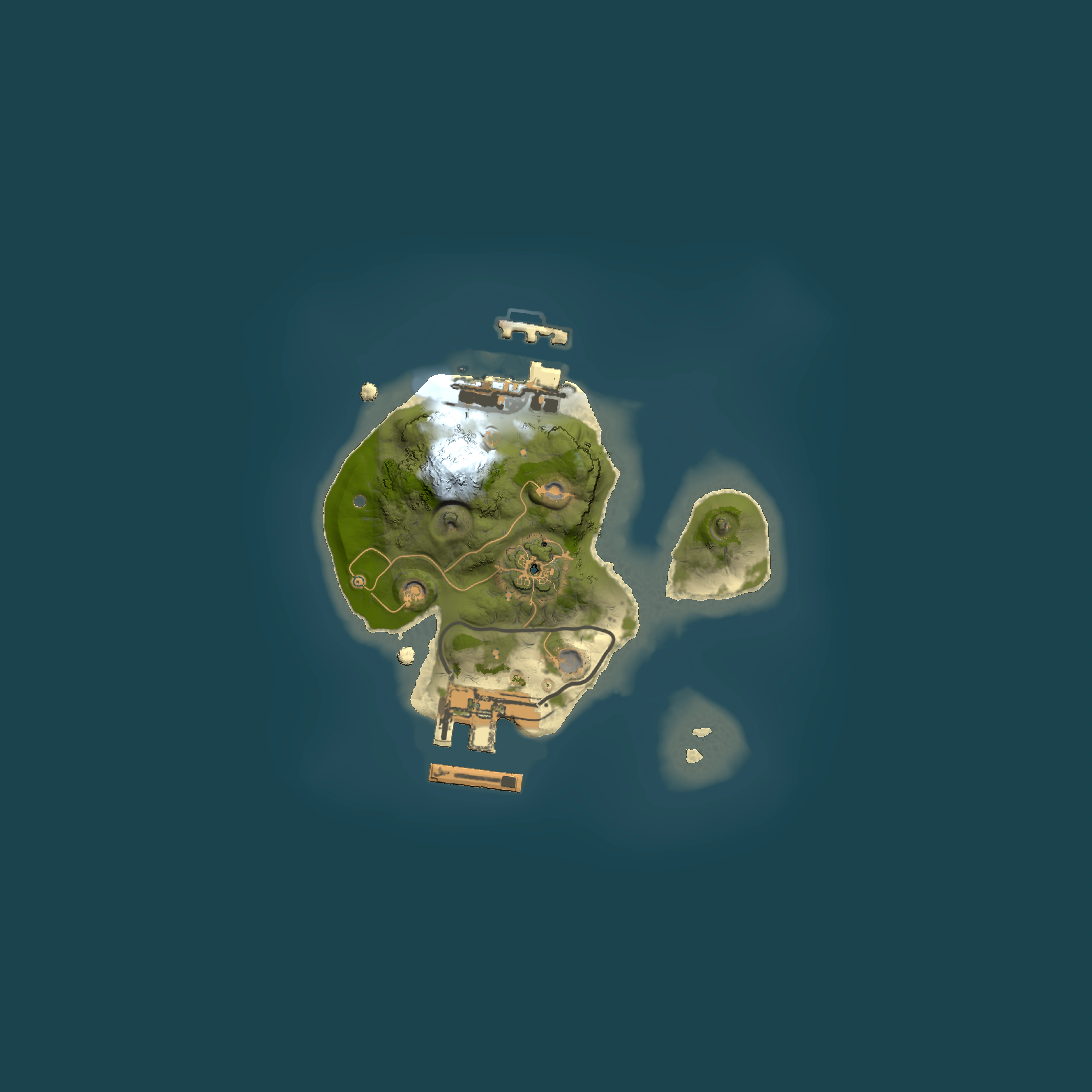 Full top-down render of Rust map seed 812127282, 1500x1500m
