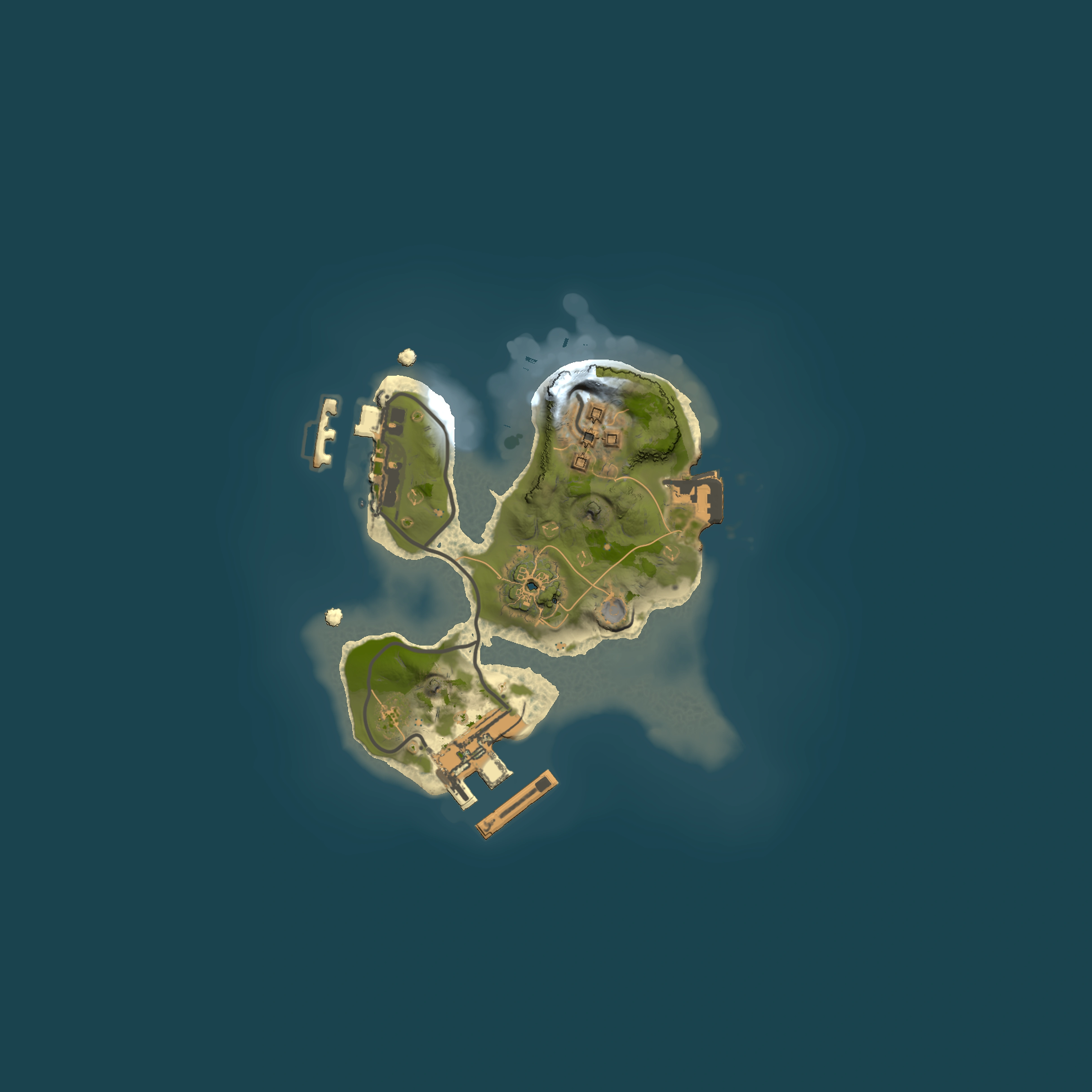 Full top-down render of Rust map seed 1766296096, 1500x1500m