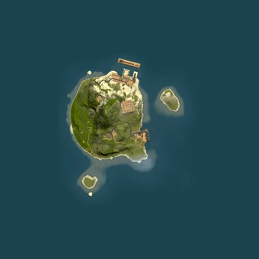 Rust map seed 1660466844, 1500x1500m top-down preview