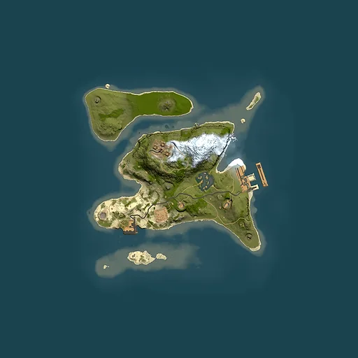 Rust map seed 381006779, 2000x2000m top-down preview