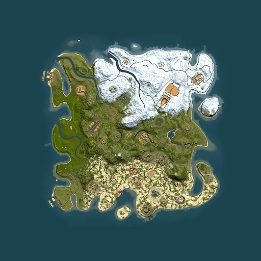 Rust map seed 68584753, 4000x4000m top-down preview