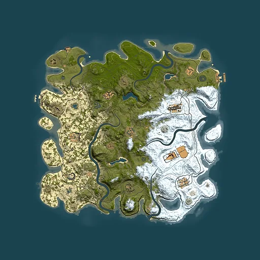 Rust map seed 1576930373, 4500x4500m top-down preview
