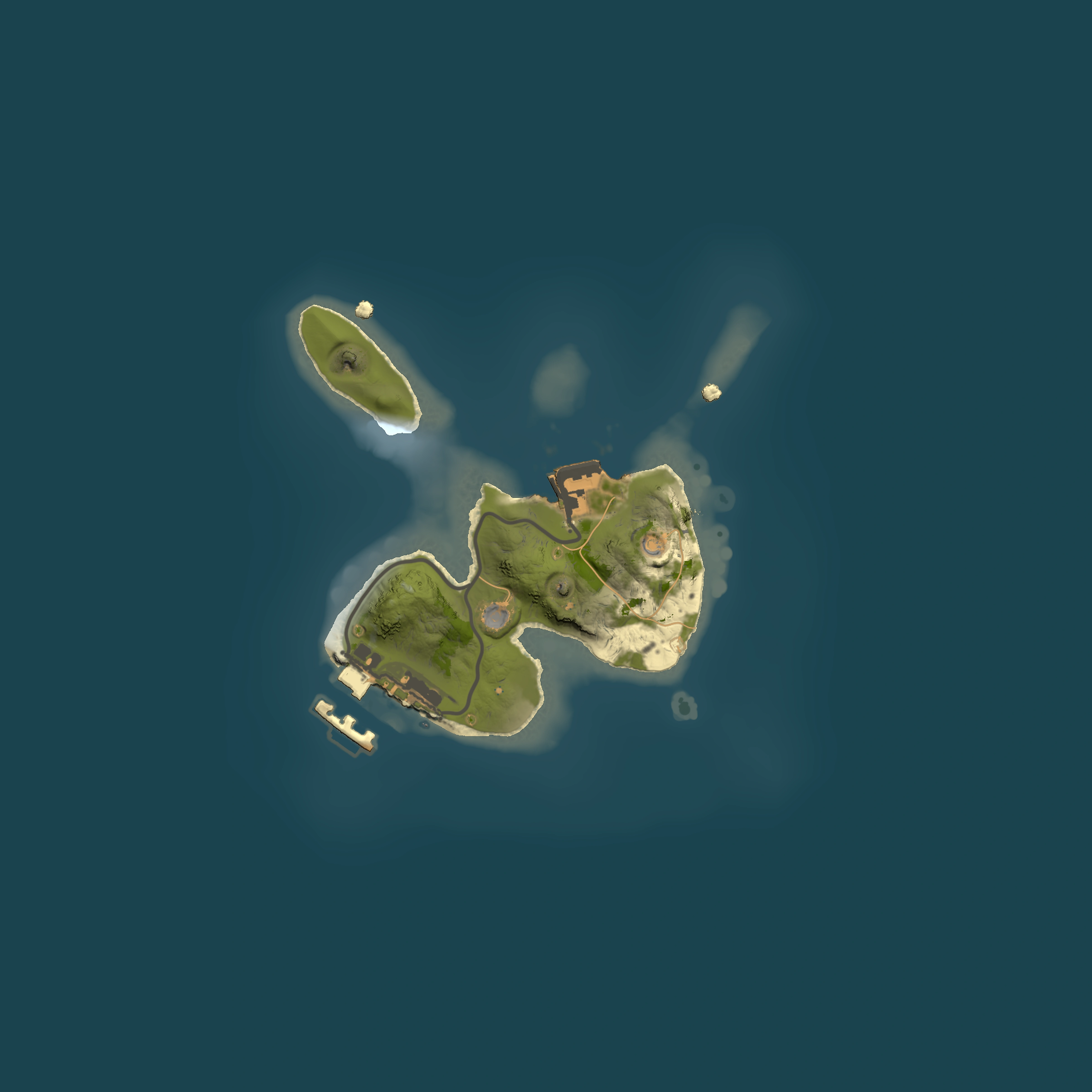 Full top-down render of Rust map seed 1729687404, 1500x1500m