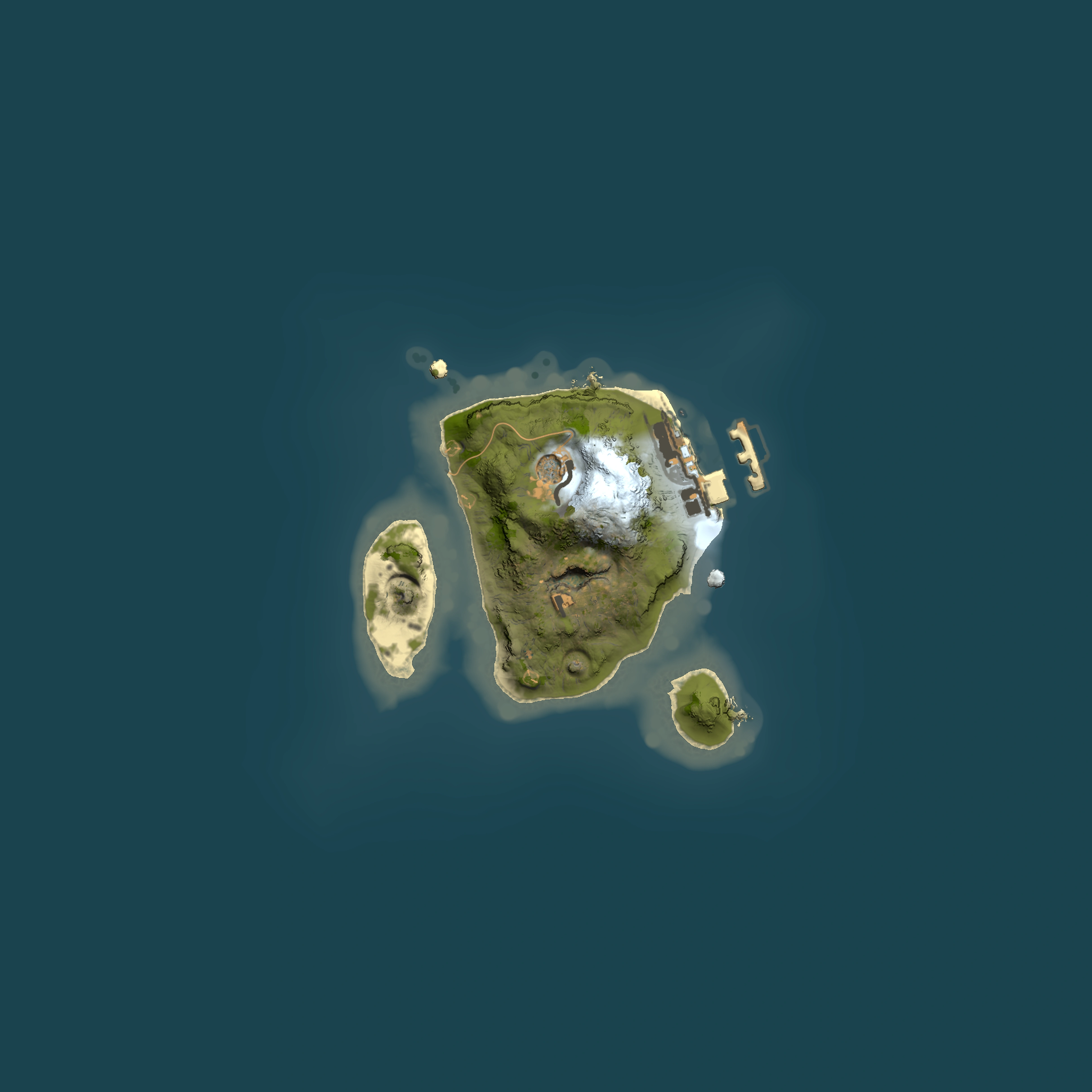 Full top-down render of Rust map seed 895535293, 1500x1500m