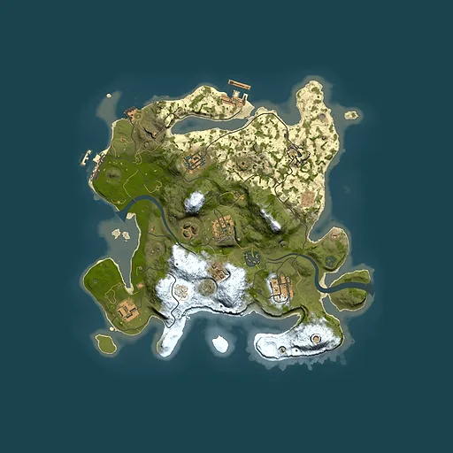 Rust map seed 1766492172, 3000x3000m top-down preview