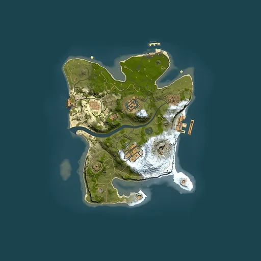 Rust map seed 979735168, 2500x2500m top-down preview