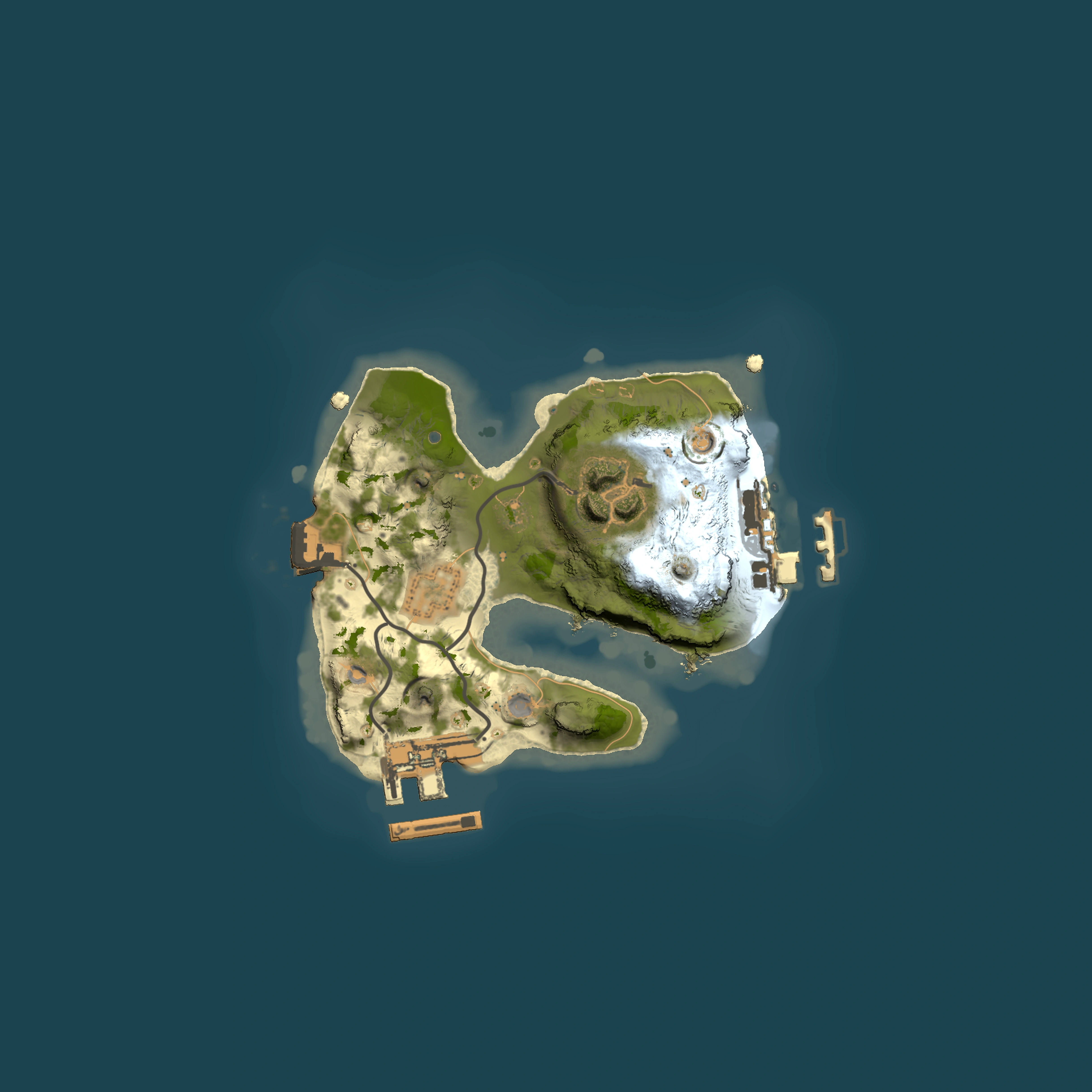 Full top-down render of Rust map seed 1580739304, 1500x1500m