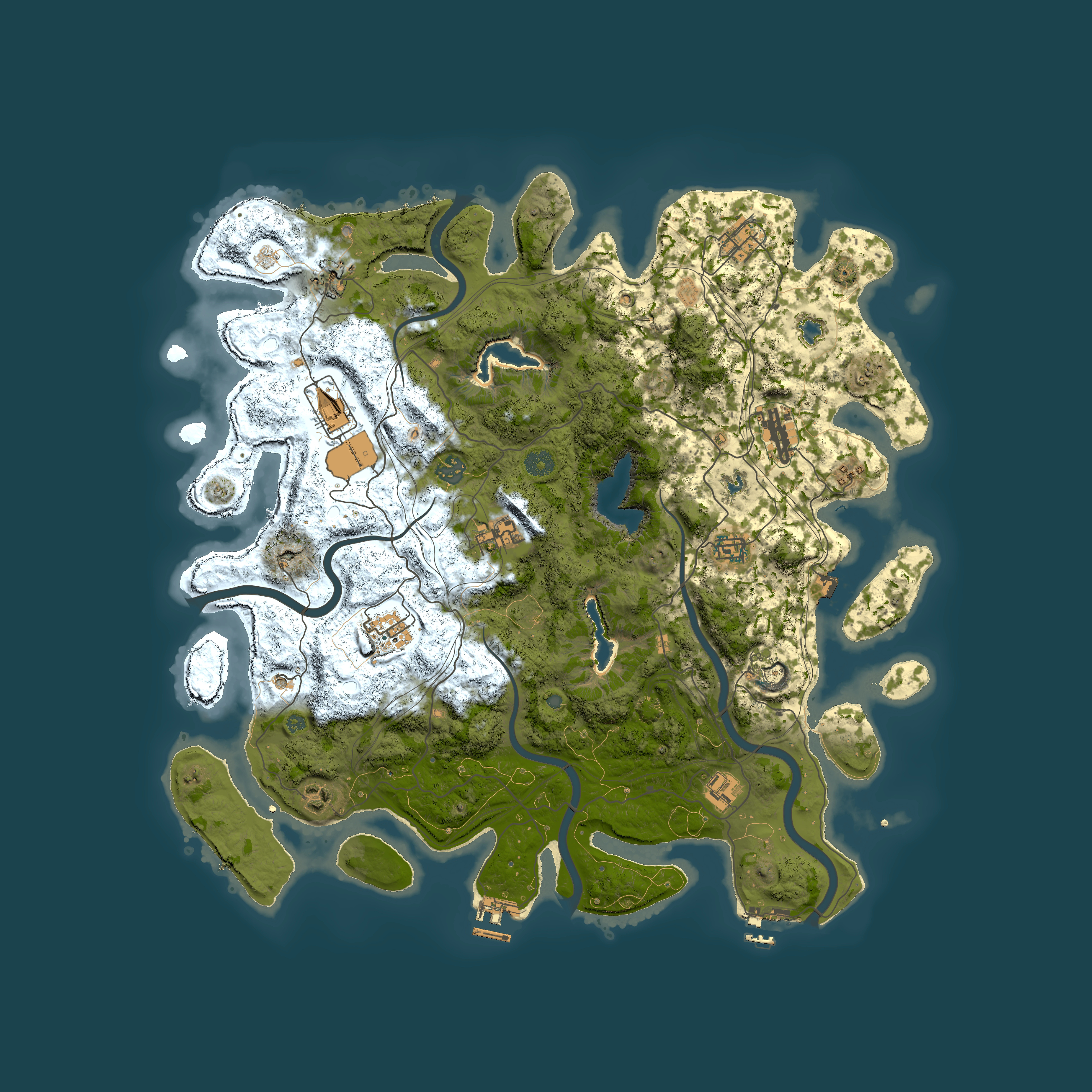 Full top-down render of Rust map seed 1635598879, 4500x4500m
